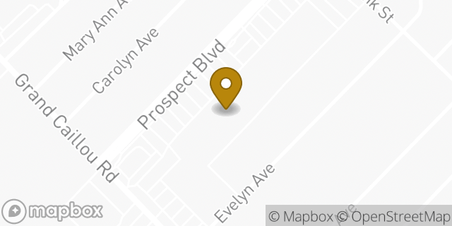 Map showing the location of Coinme in Houma, LA 70363