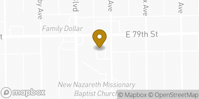 Map showing the location of McDonald's in Chicago, IL 60649