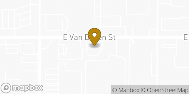 Map showing the location of Avis Car Rental in Avondale, AZ 85323