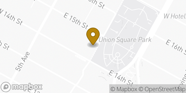 Map showing the location of Staples in New York, NY 10003