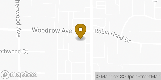 Map showing the location of Amazon Locker - Marten in Modesto, CA 95350