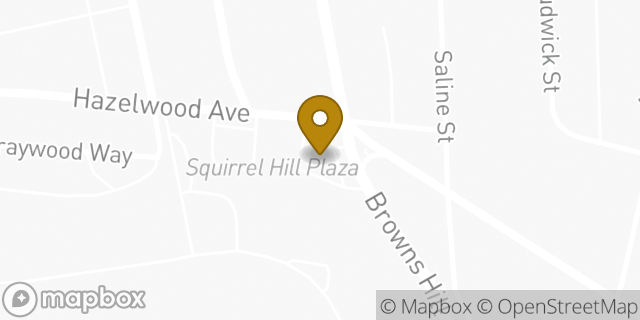 Map showing the location of ATM Speedway in Pittsburgh, PA 15217