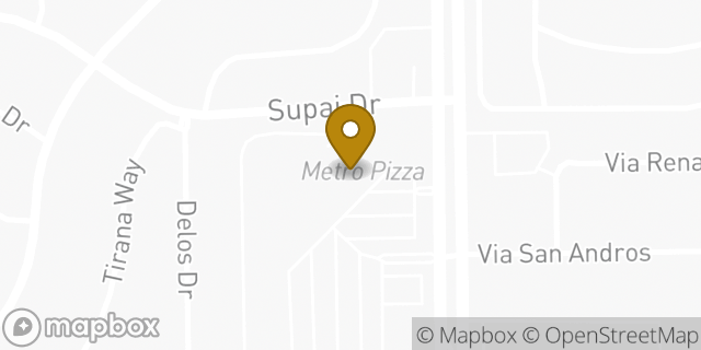 Map showing the location of The UPS Store in Las Vegas, NV 89103
