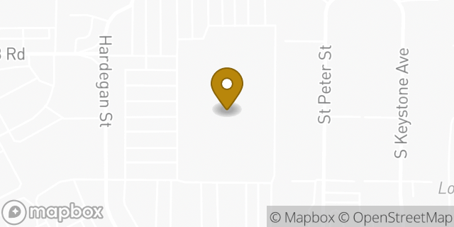 Map showing the location of Academy Sports + Outdoors in Indianapolis, IN 46227