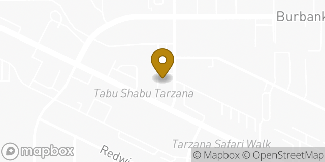 Map showing the location of Chase Bank in Tarzana, CA 91356