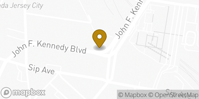 Map showing the location of McDonald's in Jersey City, NJ 07306