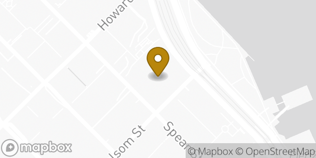 Map showing the location of Gap in San Francisco, CA 94105