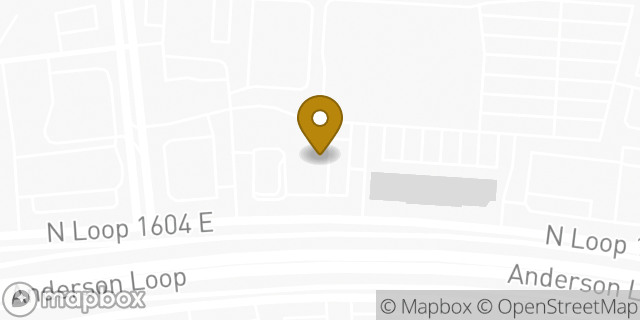 Map showing the location of The UPS Store in San Antonio, TX 78232