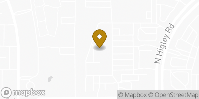 Map showing the location of Sprouts in Gilbert, AZ 85234