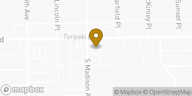 Map showing the location of Starbucks Coffee Company in Monrovia, CA 91016
