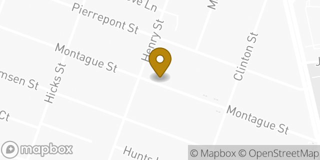 Map showing the location of The UPS Store in Brooklyn, NY 11201