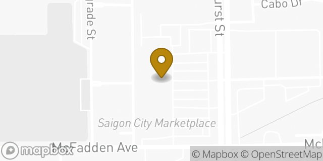 Map showing the location of Chase ATM in Westminster, CA 92683