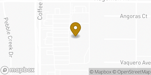 Map showing the location of Vons in Bakersfield, CA 93308