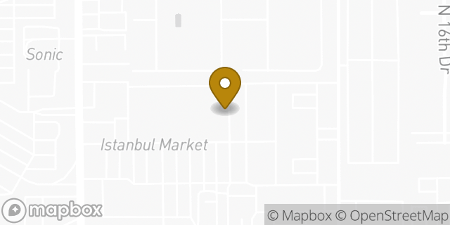 Map showing the location of American Legion Post 105 in Phoenix, AZ 85023