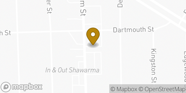 Map showing the location of Subway in Dearborn Heights, MI 48125