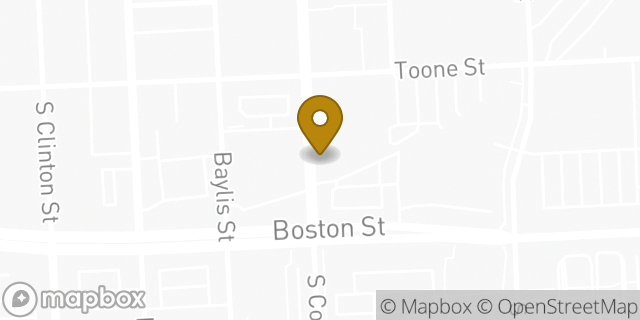 Map showing the location of Panera Bread in Baltimore, MD 21224