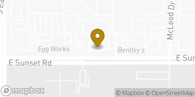 Map showing the location of McDonald's in Las Vegas, NV 89120