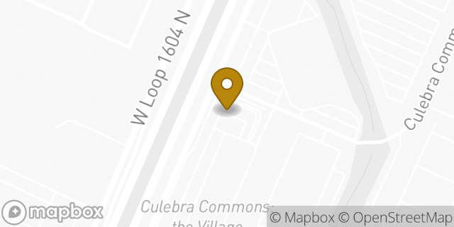 Map showing the location of West 1604 in San Antonio, TX 78254