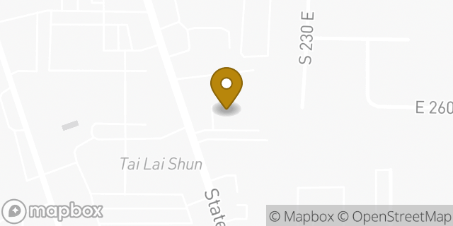 Map showing the location of AutoZone in Orem, UT 84058