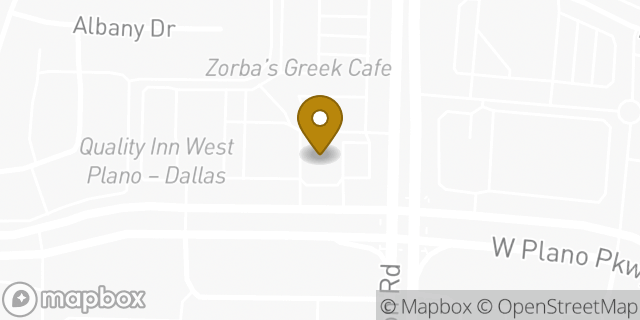 Map showing the location of 7-Eleven in Plano, TX 75093