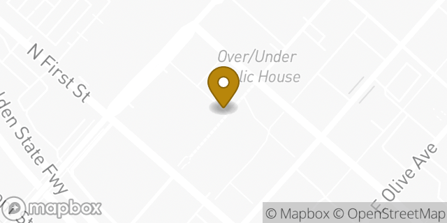 Map showing the location of Buffalo Wild Wings in Burbank, CA 91502