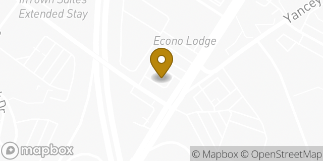 Map showing the location of McDonald's in Charlotte, NC 28217
