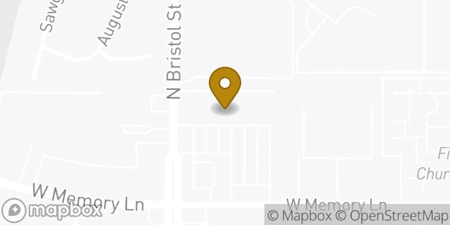 Map showing the location of Planet Fitness in Santa Ana, CA 92706
