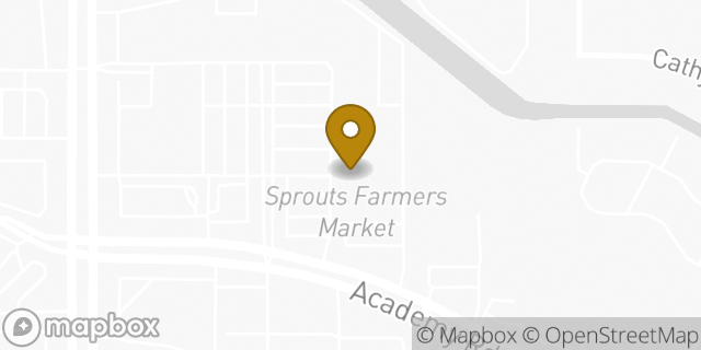 Map showing the location of Sprouts Farmers Market in Albuquerque, NM 87109