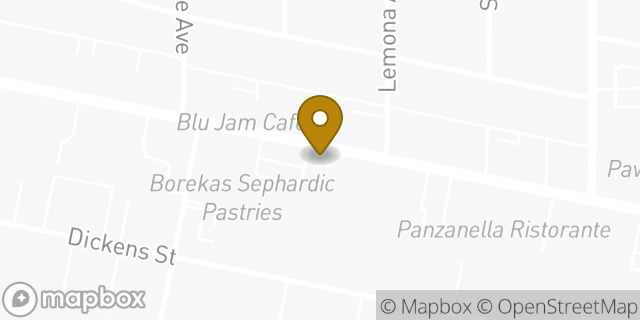 Map showing the location of Starbucks in Sherman Oaks, CA 91403
