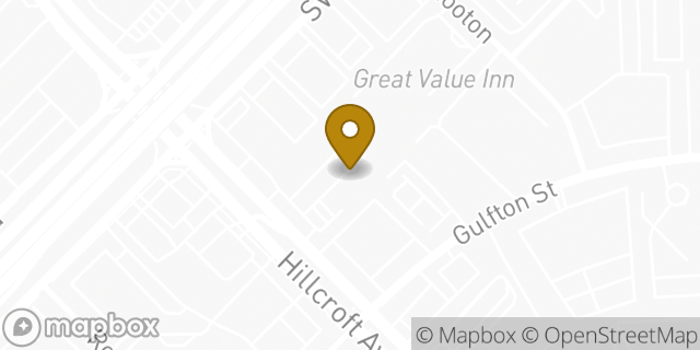 Map showing the location of Chase Bank in Houston, TX 77081