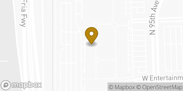 Map showing the location of Levi's Outlet Store in Glendale, AZ 85305
