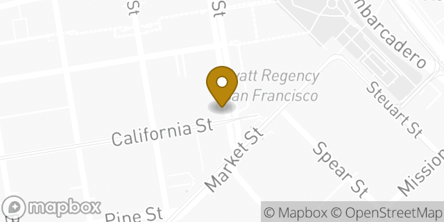 Map showing the location of Starbucks in San Francisco, CA 94111