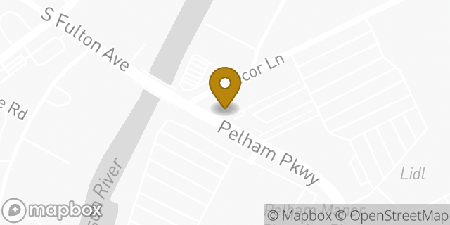 Map showing the location of Chipotle Mexican Grill in Pelham, NY 10803