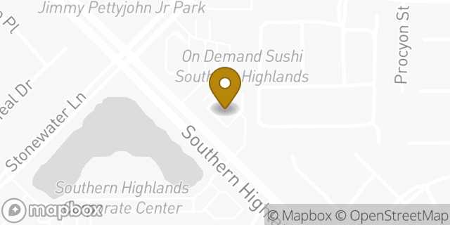 Map showing the location of Starbucks in Las Vegas, NV 89141