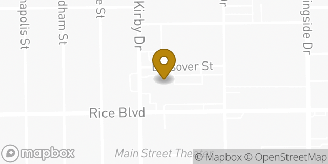 Map showing the location of CVS Pharmacy in Houston, TX 77005