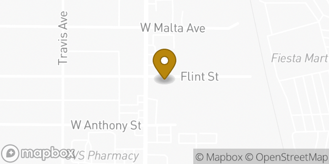 Map showing the location of EZPAWN in Fort Worth, TX 76115