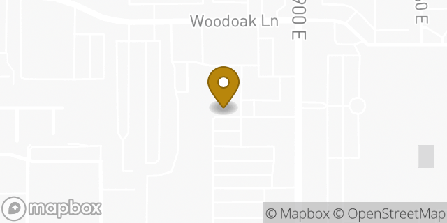 Map showing the location of The UPS Store in Murray, UT 84117