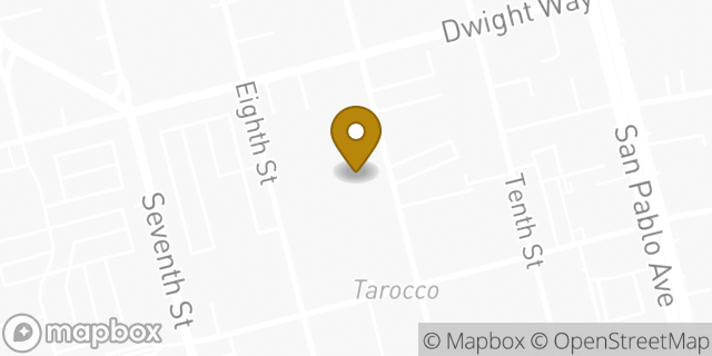 Map showing the location of Plateau Shared Office Space in Berkeley, CA 94710
