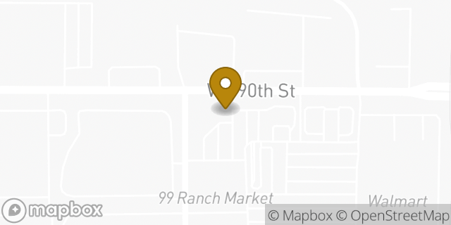 Map showing the location of Starbucks in Los Angeles, CA 90501