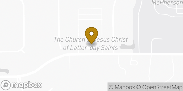Map showing the location of The Church of Jesus Christ of Latter-day Saints in Colleyville, TX 76034
