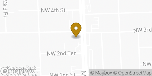 Map showing the location of Subway in Miami, FL 33126