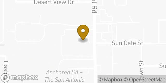 Map showing the location of Ez Pawn Perrin Beitel in San Antonio, TX 78217