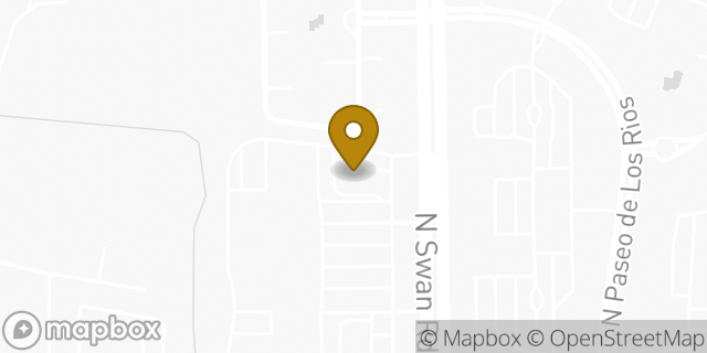 Map showing the location of McDonald's in Tucson, AZ 85712