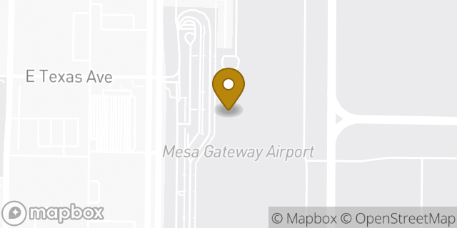Map showing the location of Enterprise Rent-A-Car in Mesa, AZ 85212