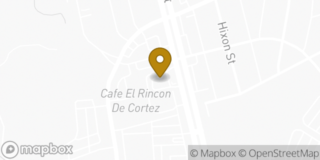 Map showing the location of N. Mesa in El Paso, TX 79902