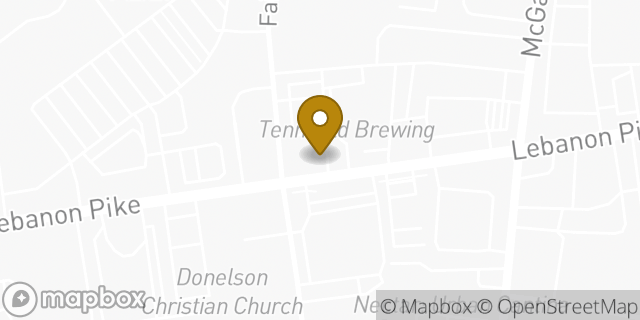 Map showing the location of Chase Bank in Nashville, TN 37214
