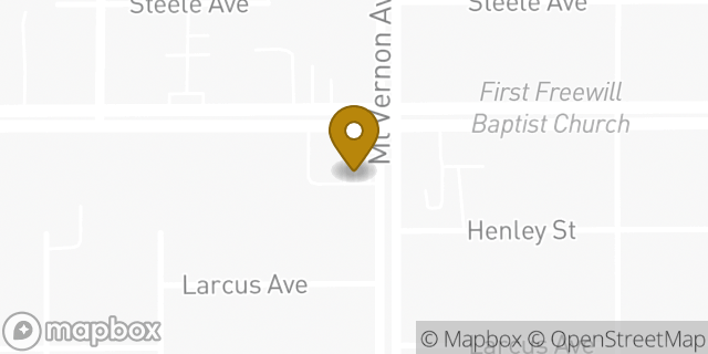 Map showing the location of Subway in Bakersfield, CA 93307