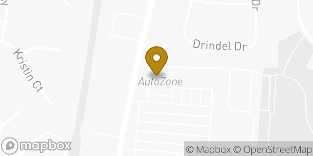 Map showing the location of AutoZone in Westerville, OH 43081