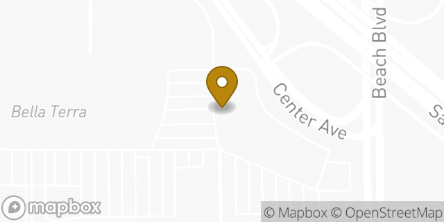 Map showing the location of Athleta in Huntington Beach, CA 92647
