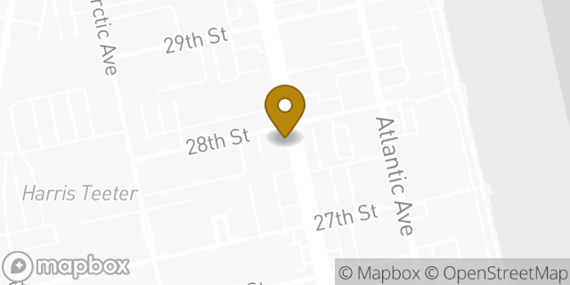Map showing the location of Subway in Virginia Beach, VA 23451